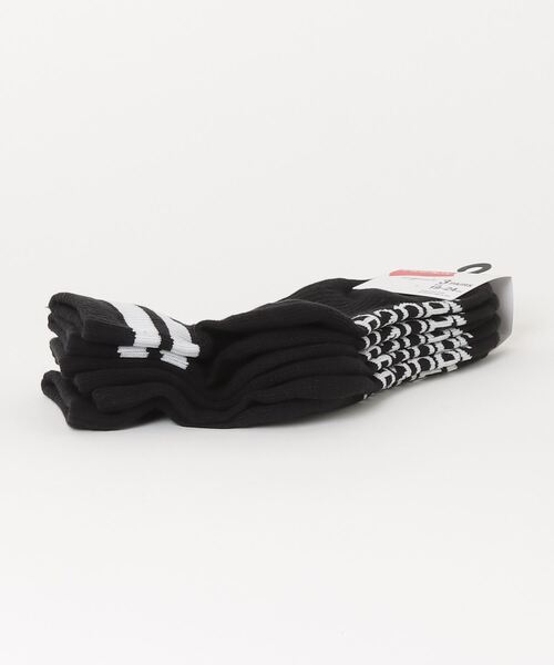 Champion(チャンピオン)の「【Hanes/ヘインズ】キッズ 【3足組】 クォーターレングスソックス(ソックス/靴下・キッズ・ホワイト/ブラック・FREE)」の3枚目の写真