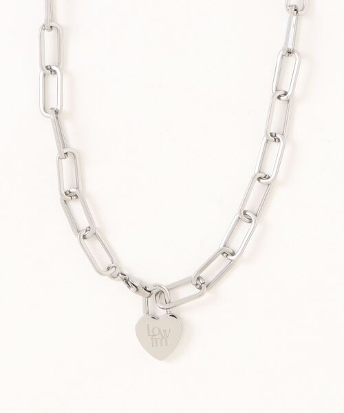 LOWRYS FARM(ローリーズファーム)の「ステンレスLFチェーンネックレス 283647(ネックレス・レディース・グレー・FREE)」の1枚目の写真