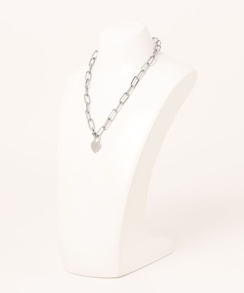 LOWRYS FARM(ローリーズファーム)の「ステンレスLFチェーンネックレス 283647(ネックレス・レディース・グレー・FREE)」の3枚目の写真