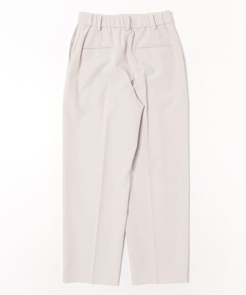 m.f.editorial(エムエフエディトリアル)の「【ストレッチ ウォッシャブル】m.f.エディトリアルレディース ワイドパンツ ライトグレー(セットアップ可能)(スーツパンツ・レディース・ライトグレー・S/MEDIUM/LARGE/X-LARGE)」の2枚目の写真