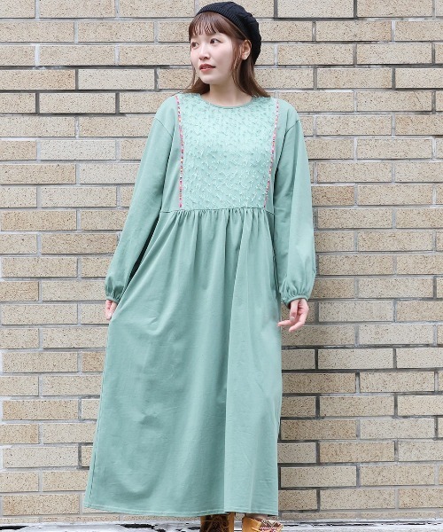 セール】フリンジジャカードワンピース（ワンピース）｜チチカカ