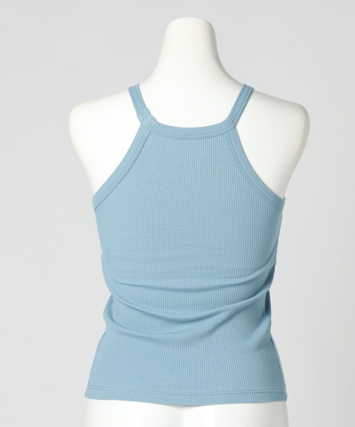 bijorie(ビジュリィ)の「【bijorie】カップ付きホルターネックアメスリ/NEW BASIC 25SS(キャミソール・レディース・ブラック/カーキ/サックスブルー/オフホワイト・MEDIUM/LARGE/LG)」の11枚目の写真