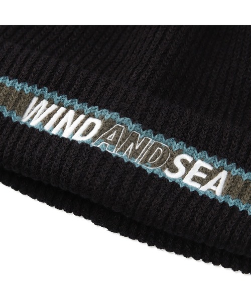 SEA LOGO LINE KNIT CAP（ニットキャップ/ビーニー）｜WIND AND
