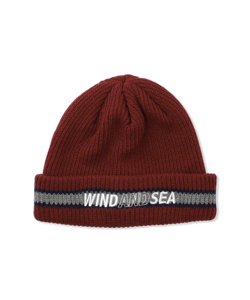 SEA LOGO LINE KNIT CAP（ニットキャップ/ビーニー）｜WIND AND SEA