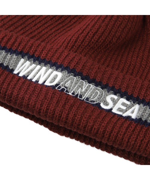 SEA LOGO LINE KNIT CAP（ニットキャップ/ビーニー）｜WIND AND SEA