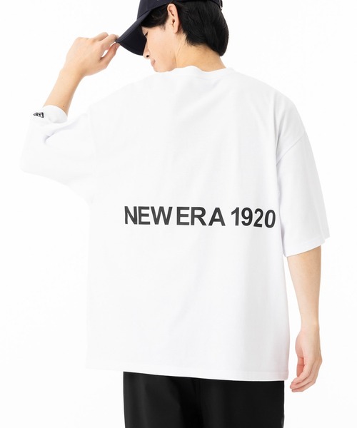 【ニューエラ】オーバーサイズ ロゴ 半袖Tシャツ コットン ニューエラ オーバーサイズ 半袖Tシャツ ONSPOTZ別注 ボックス