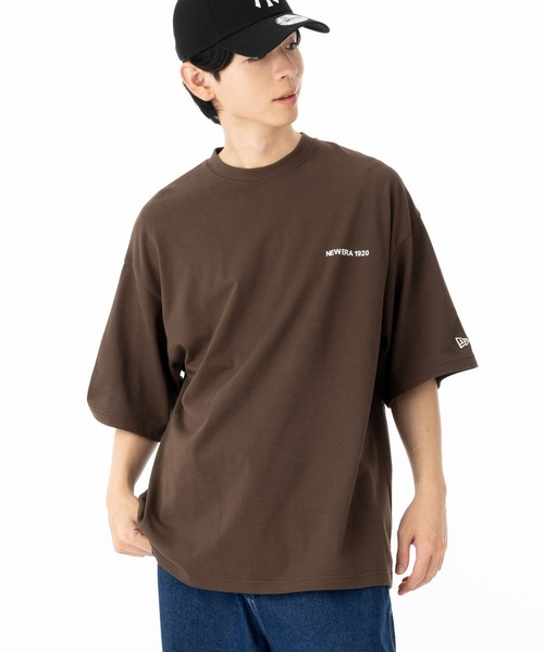 国内発送★New Era★オーバーサイズ♪コットン*半袖Tシャツ ニューエラ 半袖Tシャツ オーバーサイズ コットン（Tシャツ