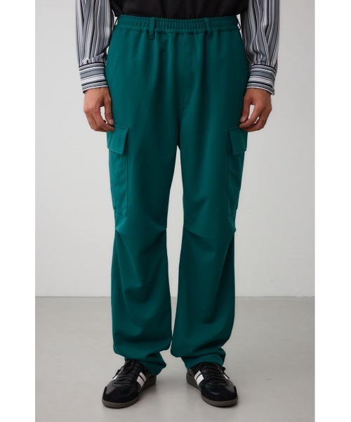 AZUL by moussy(アズールバイマウジー)の「リラックスワイドカーゴパンツ(カーゴパンツ・メンズ・グリーン/ブラック・LARGE/MEDIUM)」の6枚目の写真