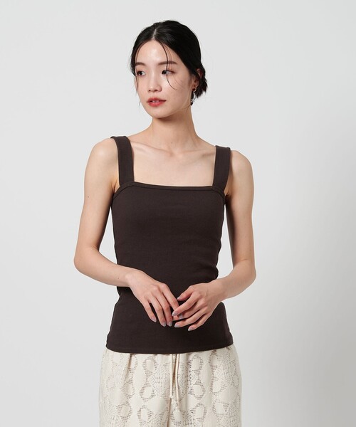 セール】コットンブレンド ベア タンクトップ（Tシャツ
