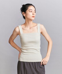 BEAUTY&YOUTH UNITED ARROWS | コットンブレンド ベア タンクトップ(Tシャツ/カットソー)