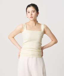 BEAUTY&YOUTH UNITED ARROWS | コットンブレンド ベア タンクトップ(Tシャツ/カットソー)