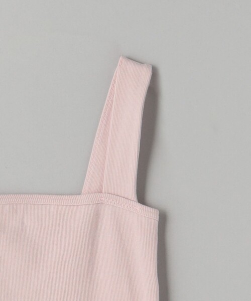 BEAUTY&YOUTH UNITED ARROWS（ビューティーアンドユースユナイテッドアローズ）の「コットンブレンド ベア タンクトップ（Tシャツ/カットソー・レディース・ホワイト/ライトピンク/ブラック/ナチュラル/ダークブラウン/クリーム・FREE）」の18枚目の写真