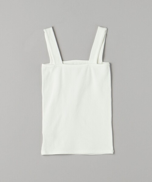 BEAUTY&YOUTH UNITED ARROWS（ビューティーアンドユースユナイテッドアローズ）の「コットンブレンド ベア タンクトップ（Tシャツ/カットソー・レディース・ホワイト/ライトピンク/ブラック/ナチュラル/ダークブラウン/クリーム・FREE）」の21枚目の写真