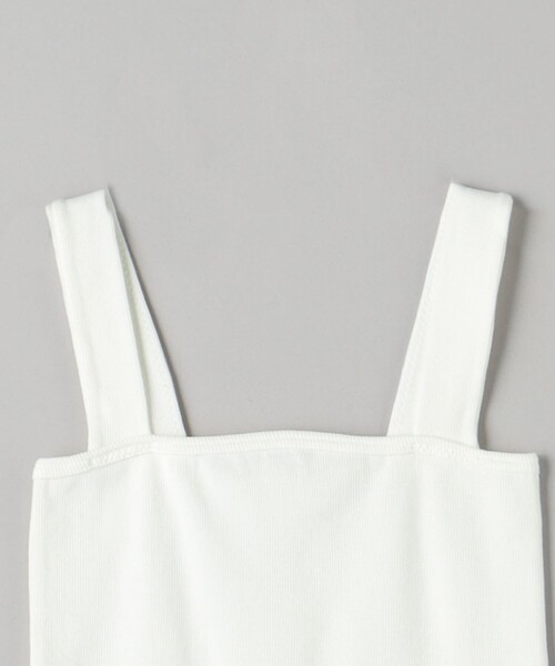 BEAUTY&YOUTH UNITED ARROWS（ビューティーアンドユースユナイテッドアローズ）の「コットンブレンド ベア タンクトップ（Tシャツ/カットソー・レディース・ホワイト/ライトピンク/ブラック/ナチュラル/ダークブラウン/クリーム・FREE）」の22枚目の写真