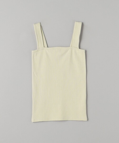 BEAUTY&YOUTH UNITED ARROWS（ビューティーアンドユースユナイテッドアローズ）の「コットンブレンド ベア タンクトップ（Tシャツ/カットソー・レディース・ホワイト/ライトピンク/ブラック/ナチュラル/ダークブラウン/クリーム・FREE）」の18枚目の写真