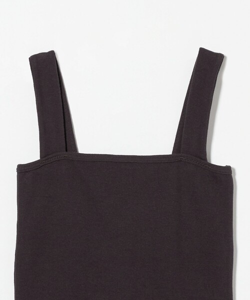 BEAUTY&YOUTH UNITED ARROWS（ビューティーアンドユースユナイテッドアローズ）の「コットンブレンド ベア タンクトップ（Tシャツ/カットソー・レディース・ホワイト/ライトピンク/ブラック/ナチュラル/ダークブラウン/クリーム・FREE）」の14枚目の写真