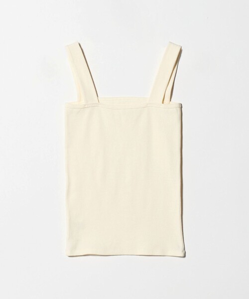 BEAUTY&YOUTH UNITED ARROWS（ビューティーアンドユースユナイテッドアローズ）の「コットンブレンド ベア タンクトップ（Tシャツ/カットソー・レディース・ホワイト/ライトピンク/ブラック/ナチュラル/ダークブラウン/クリーム・FREE）」の11枚目の写真