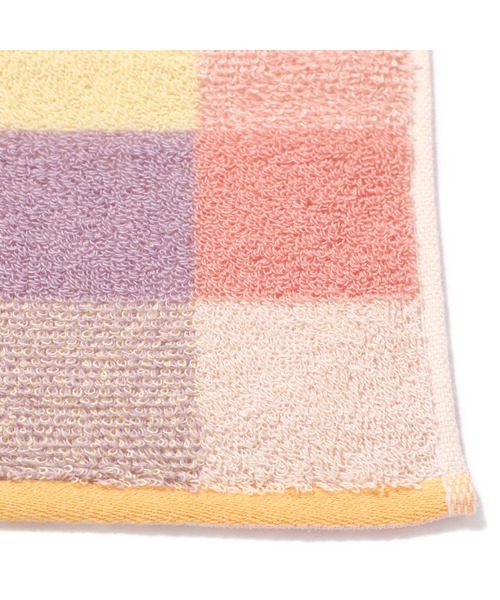 Francfranc（フランフラン）の「抗菌防臭ミックスチェック フェイスタオル イエロー（タオル・レディース・イエロー・FREE）」の2枚目の写真