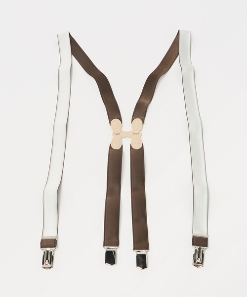 UNITED ARROWS（ユナイテッドアローズ）の「ナロ― ソリッド サスペンダー（サスペンダー・メンズ・ダークブラウン/ダークグレー/ネイビー/ベージュ・FREE）」の5枚目の写真