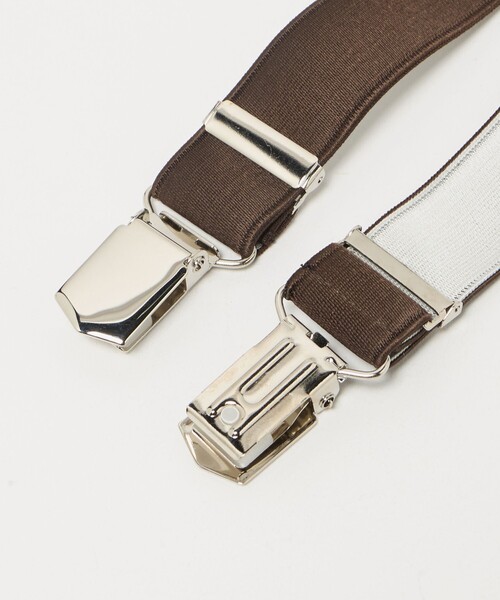 UNITED ARROWS（ユナイテッドアローズ）の「ナロ― ソリッド サスペンダー（サスペンダー・メンズ・ダークブラウン/ダークグレー/ネイビー/ベージュ・FREE）」の8枚目の写真