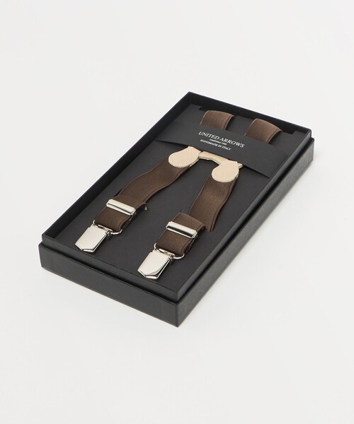 UNITED ARROWS（ユナイテッドアローズ）の「ナロ― ソリッド サスペンダー（サスペンダー・メンズ・ダークブラウン/ダークグレー/ネイビー/ベージュ・FREE）」の12枚目の写真