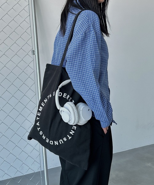 UNDERSTATEMENTs(アンダーステイトメント)の「【ユニセックス】2WAYロゴトートバッグ(トートバッグ・メンズ・ホワイト/ブラック・FREE)」の11枚目の写真