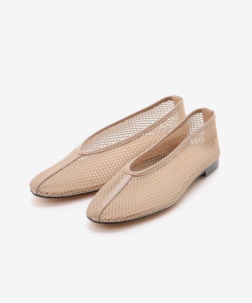 le.coeur blanc（ルクールブラン）の「REMME メッシュシアーパンプス（パンプス・レディース・ブラック/ベージュ・36/37）」の8枚目の写真