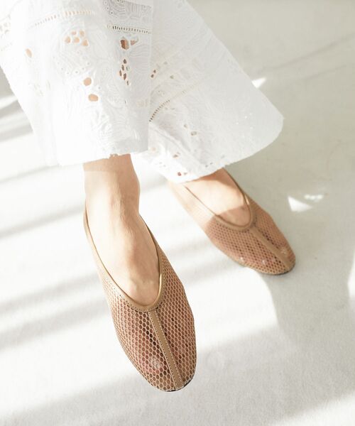 le.coeur blanc（ルクールブラン）の「REMME メッシュシアーパンプス（パンプス・レディース・ブラック/ベージュ・36/37）」の10枚目の写真