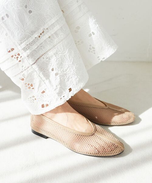 le.coeur blanc（ルクールブラン）の「REMME メッシュシアーパンプス（パンプス・レディース・ブラック/ベージュ・36/37）」の12枚目の写真