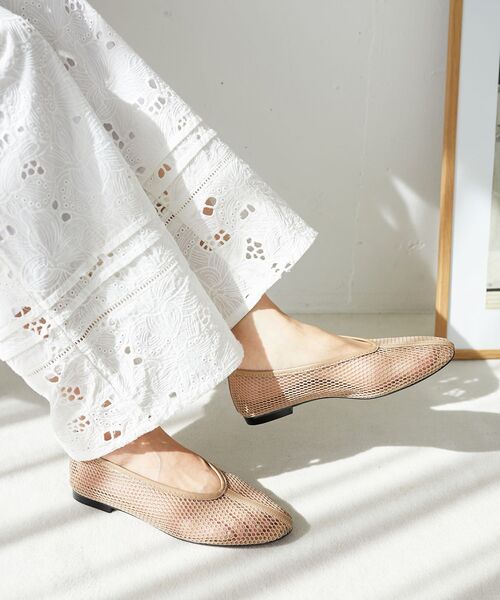 le.coeur blanc（ルクールブラン）の「REMME メッシュシアーパンプス（パンプス・レディース・ブラック/ベージュ・36/37）」の13枚目の写真