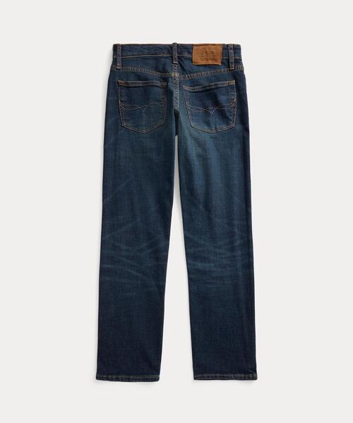 POLO RALPH LAUREN CHILDRENSWEAR(ポロ ラルフ ローレン チルドレンズウェア)の「Hampton ストレート ストレッチ ジーンズ(デニムパンツ・キッズ・ブルー・16/12/20/8)」の7枚目の写真