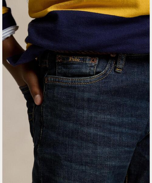 POLO RALPH LAUREN CHILDRENSWEAR(ポロ ラルフ ローレン チルドレンズウェア)の「Hampton ストレート ストレッチ ジーンズ(デニムパンツ・キッズ・ブルー・16/12/20/8)」の5枚目の写真