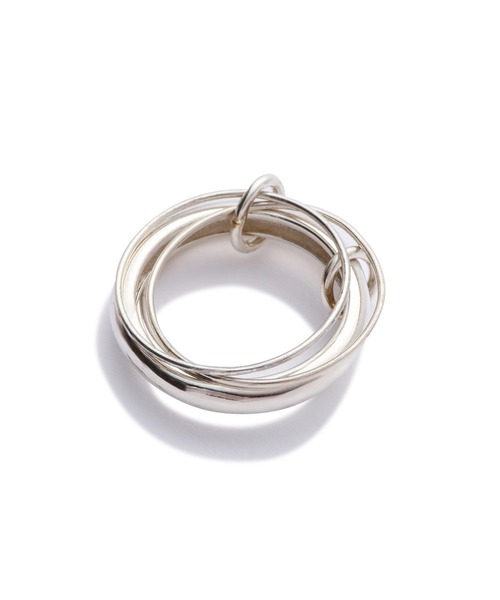 ROSE BUD(ローズバッド)の「(Az)多連風リング(リング・レディース・シルバー・7)」の2枚目の写真