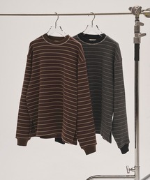 TODAYFUL（トゥデイフル）の「【TODAYFUL/トゥデイフル】Border Long T