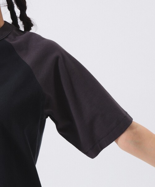SCREEN STARS（スクリーンスターズ）の「【別注】SCREEN STARS / 2トーン ラグラン Tシャツ（Tシャツ/カットソー・レディース・ブラック/ネイビー/ブラウン・ONE SIZE）」の18枚目の写真