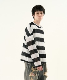DISCOVERED(fBXJo[h)́yZOZOzMESH LAME PULLOVER KNIT(jbg/Z[^[)