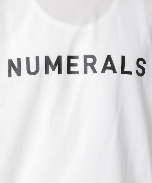 NUMERALS(ヌメラルズ)の「【NUMERALS】ストレッチロゴロングスリーブTEE(Tシャツ/カットソー・メンズ・カーキ/オフホワイト/ブラック・LARGE/MEDIUM/SMALL)」の20枚目の写真