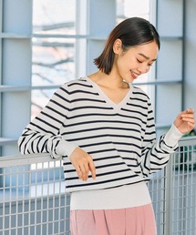 FOUND GOOD | 14GキレイナVネックニット(ニット/セーター)