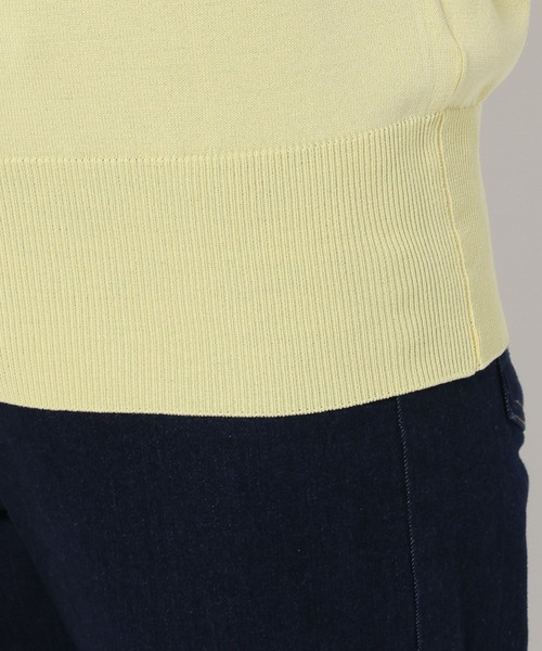 FOUND GOOD(ファウンドグッド)の「14GキレイナVネックニット(ニット/セーター・レディース・グリーン系2/イエロー系2/グレー系/ブルー系5/ベージュ/ブラック・S/M/L)」の13枚目の写真