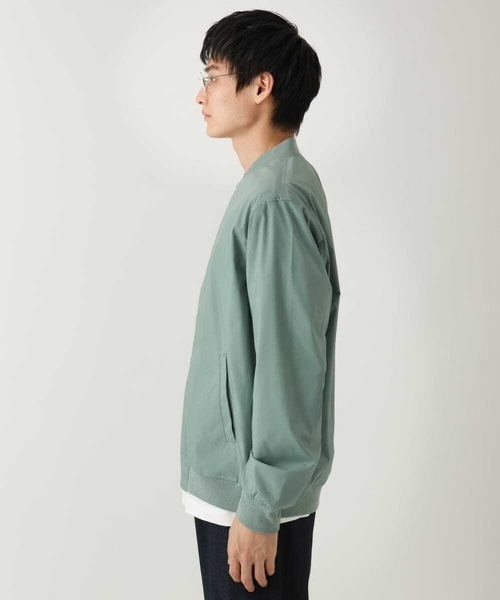 a.v.v(アーヴェヴェ)の「【イージーケア/洗濯機で洗える/ストレッチ】ストレッチリブブルゾン(ブルゾン・メンズ・グリーン・48/46/50)」の10枚目の写真