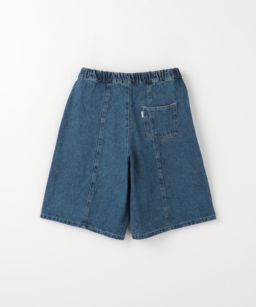 green label relaxing（グリーンレーベルリラクシング）の「デニム ショートパンツ / キッズ  100cm-130cm（デニムパンツ・キッズ・ブラック/コバルトブルー・120cm/130cm/110cm/100cm）」の6枚目の写真