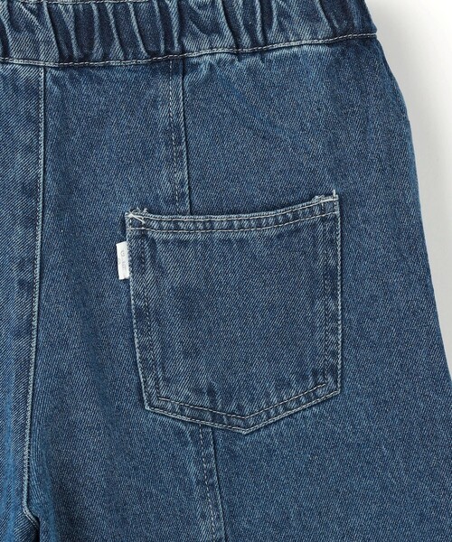 green label relaxing（グリーンレーベルリラクシング）の「デニム ショートパンツ / キッズ  100cm-130cm（デニムパンツ・キッズ・ブラック/コバルトブルー・120cm/130cm/110cm/100cm）」の9枚目の写真