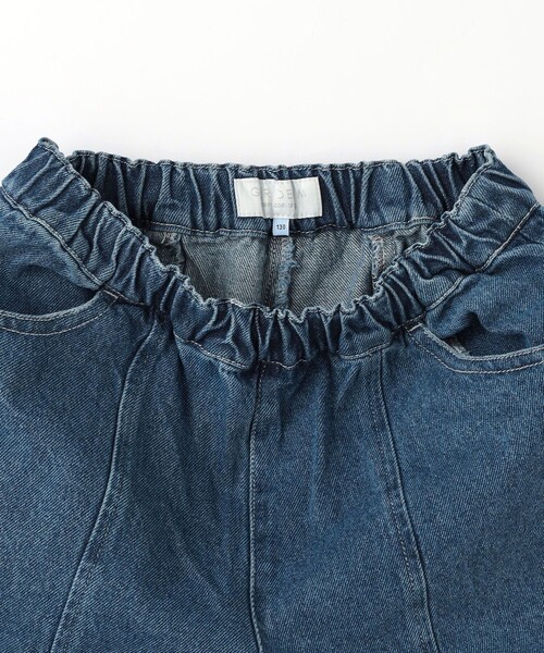green label relaxing（グリーンレーベルリラクシング）の「デニム ショートパンツ / キッズ  100cm-130cm（デニムパンツ・キッズ・ブラック/コバルトブルー・120cm/130cm/110cm/100cm）」の10枚目の写真