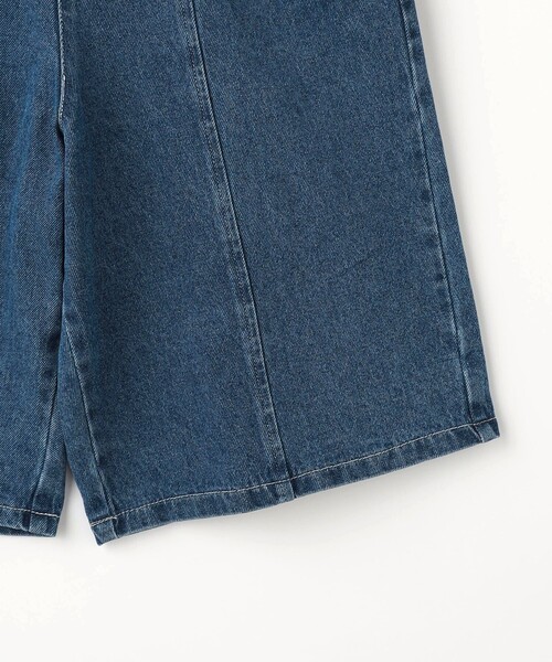 green label relaxing（グリーンレーベルリラクシング）の「デニム ショートパンツ / キッズ  100cm-130cm（デニムパンツ・キッズ・ブラック/コバルトブルー・120cm/130cm/110cm/100cm）」の11枚目の写真