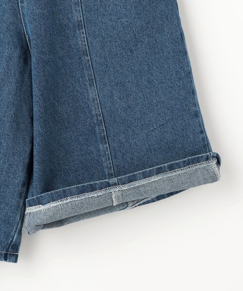 green label relaxing（グリーンレーベルリラクシング）の「デニム ショートパンツ / キッズ  100cm-130cm（デニムパンツ・キッズ・ブラック/コバルトブルー・120cm/130cm/110cm/100cm）」の12枚目の写真