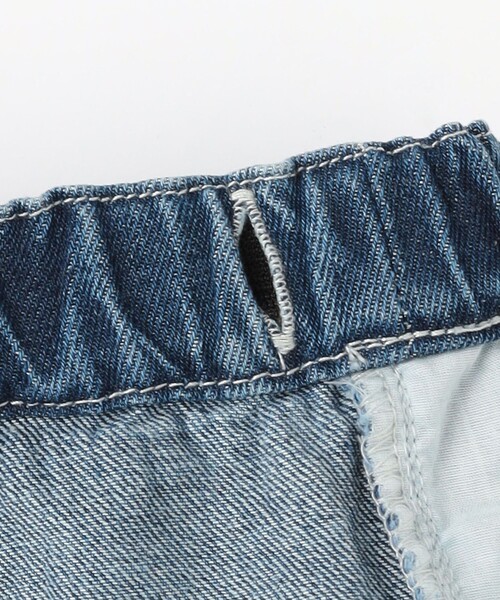 green label relaxing（グリーンレーベルリラクシング）の「デニム ショートパンツ / キッズ  100cm-130cm（デニムパンツ・キッズ・ブラック/コバルトブルー・120cm/130cm/110cm/100cm）」の13枚目の写真