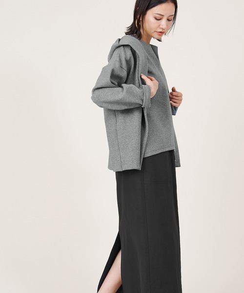 marmors（マルモア）の「【marmors】gown parka〈セットアップ対応〉（パーカー・レディース・カーキオリーブ/グレー/ブラック・36）」の18枚目の写真