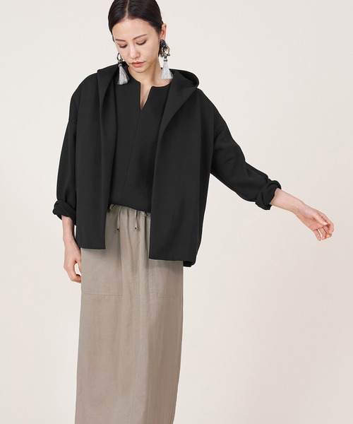 marmors（マルモア）の「【marmors】gown parka〈セットアップ対応〉（パーカー・レディース・カーキオリーブ/グレー/ブラック・36）」の5枚目の写真