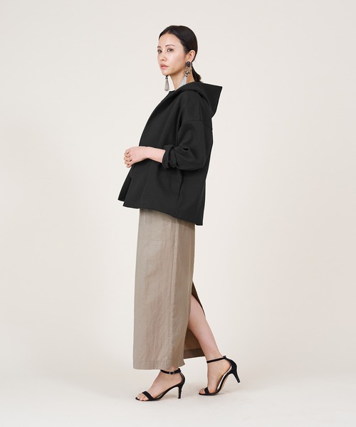 marmors（マルモア）の「【marmors】gown parka〈セットアップ対応〉（パーカー・レディース・カーキオリーブ/グレー/ブラック・36）」の8枚目の写真