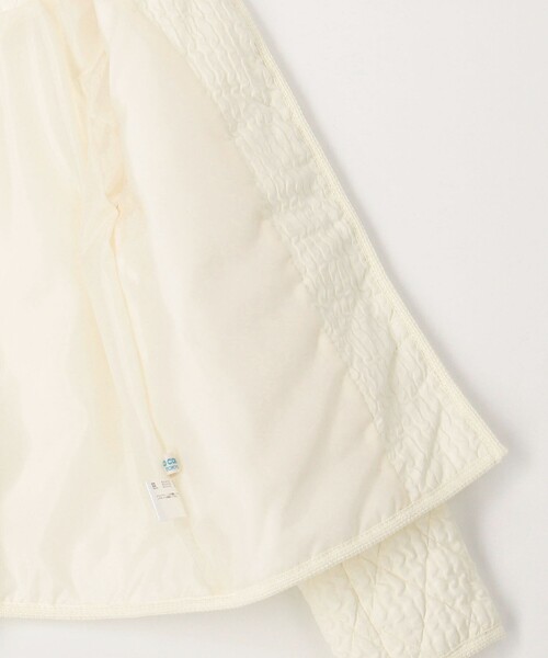 MICO COULIER（ミコクリエ）の「エンボスキルトジャケット（ブルゾン・レディース・オフホワイト/ネイビー・38）」の13枚目の写真